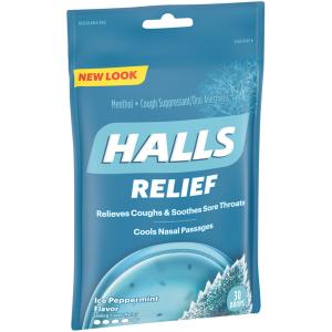 Halls - Ice Blue Cough Drops