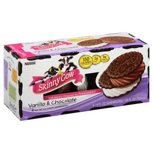 Skinny Cow - Sandwich Vanilla Chocolate