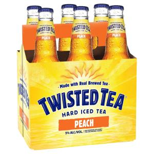 Twisted Tea - Iced Tea Peach 6Pk12oz