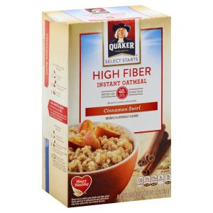 Quaker - hi Fiber Cinn Inst Oatmeal