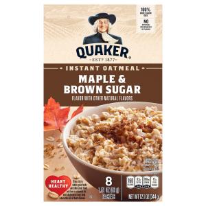 Quaker - Instant Oatmeal Maple Brown Sugar