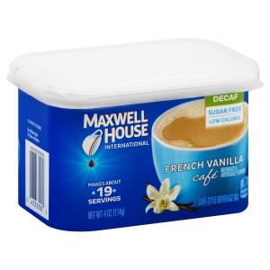 Maxwell House - Intrntnl sf Frnch Vnlla Decaf