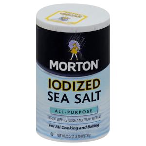 Morton - Iodized Sea Salt