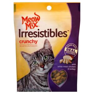 Meow Mix - Irresistible Crunchy Chicken Turkey