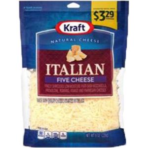 Kraft - Italian 5 Chse Shreds pp 3 29