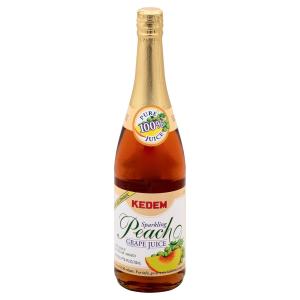 Kedem - Sparkling Peach Grape Juice