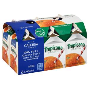 Tropicana - Juice Orange Wcalcium 6pk