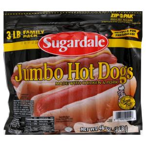 Sugardale - Jumbo Hot Dogs