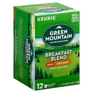 Green Mountain - K Cup Brkfast Blend Decaf