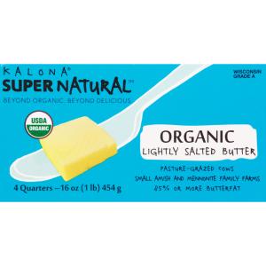 Kalona Supernatural - Organic Lightly Salted Butter