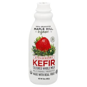 Maple Hill - Kefir Grsfed Strawbry Org