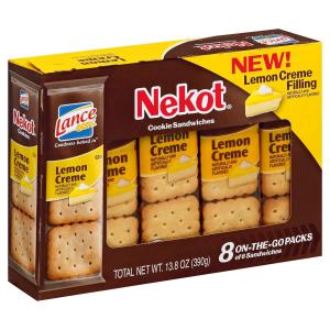 Lance - Nekot Lemon Creme Filled Cookies