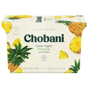 Chobani - Low-fat Pineapple Greek Yogurt