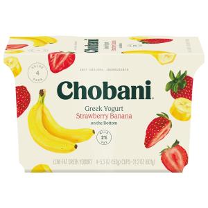 Chobani - Low-fat Strawberry Banana Greek Yogurt