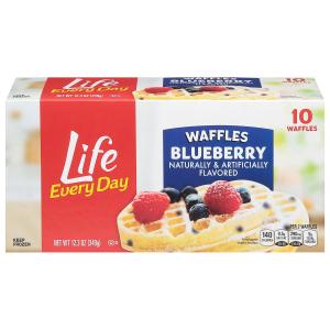 Life Blueberry Waffles