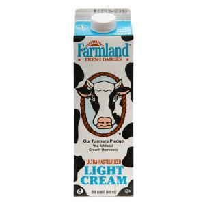 Farmland Fresh Dairies - Light Cream Quart