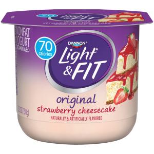 Dannon - Light Fit Straw Cheesecake