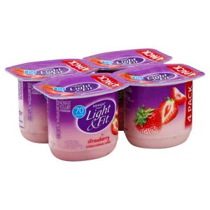 Dannon - Light Fit Strawberry 4Pks