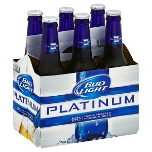 Bud Light Platinum - Light Platinum 6Pk12oz