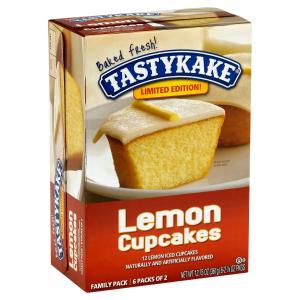 Tastykake - Limited Edition Lemon Cupcakes