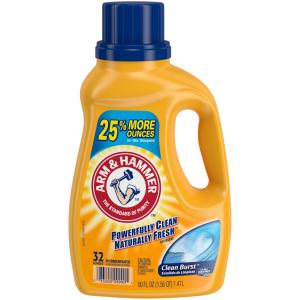 Arm & Hammer - Liquid Detergent Clean Burst 2X32lds