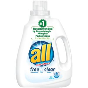 All - Liquid Detergent Free Clear 63 Lds