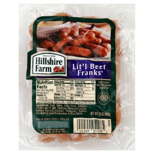 Hillshire Farm - Lit L Beef Cocktail Franks