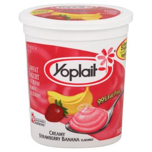 Yoplait - Low Fat Creamy Strawberry Ban