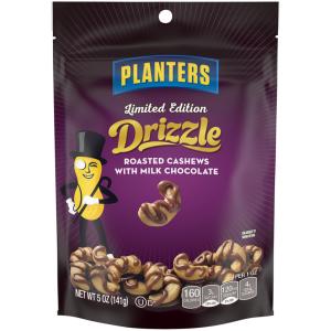 Planters - Drizzle Cashews W Milk Choc