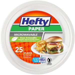 Hefty - Lunch Paper Plates