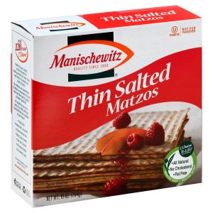 Manischewitz - Matzo Thins Salted