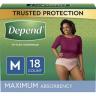 DEPEND MAX MED UNDERWEAR BL