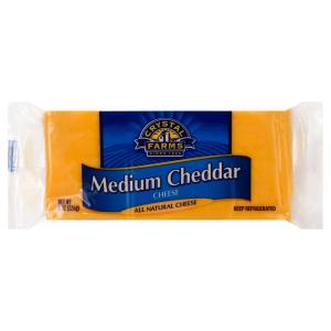 Crystal Farms - Medium Cheddar Chunk