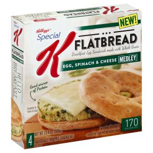 kellogg's - Medley Egg Spinach Flatbread