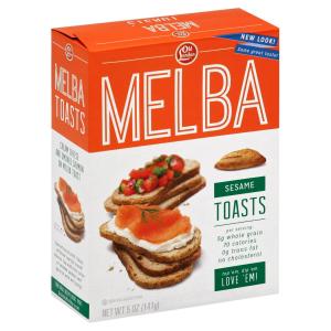 Old London - Melba Toast Sesame Crackers