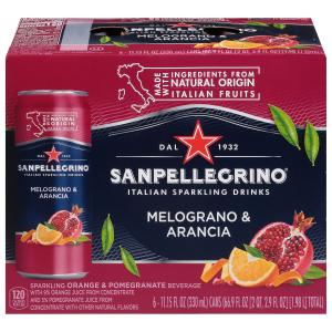 San Pellegrino - Melograno & Arancia 6pk