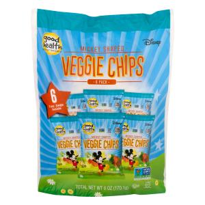 Mickey Mouse Veg Chips 6pk