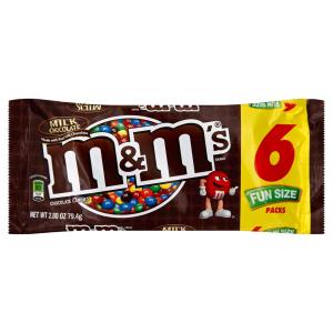 M&m's - Milk Choc Fun Size 6pk