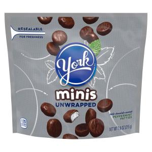 York - Dark Chocolate Peppermint Patties Minis