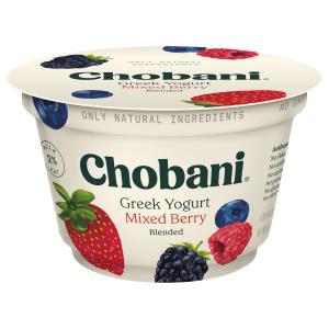 Chobani - Low-fat Mix Berry Blended Greek Yogurt