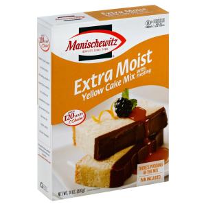 Manischewitz - Mix Cke X Moist Yellow