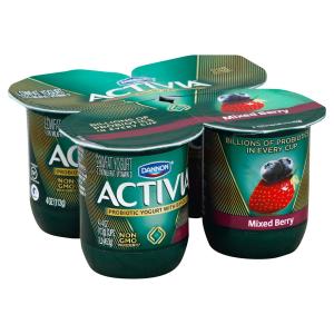 Activia - Mixed Berry Yogurt 4pk