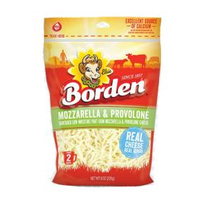 Borden - Mozzarella & Provolone Shredded Cheese