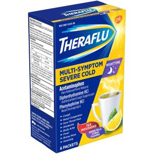 Theraflu - ms Severe nt Cold Grn Tea