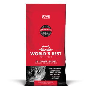 World's Best - Multiple Cat Unscented Cat Litter