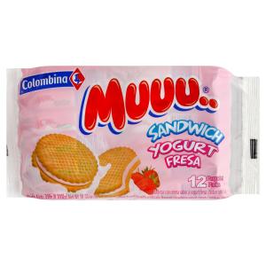 Colombina - Muuu Sand Crm Strwbry Ygrt