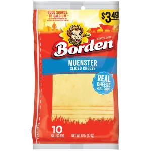 Borden - Nat Sliced Muenster