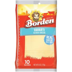 Borden - Natural Sharp Harvarti Slices