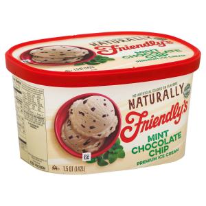 friendly's - Naturally Mint Choc Chip ic