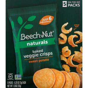 Beechnut - Natural Vegetable Crisps Sweet Potato